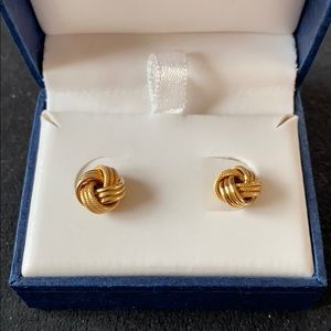 14k Italian gold earrings